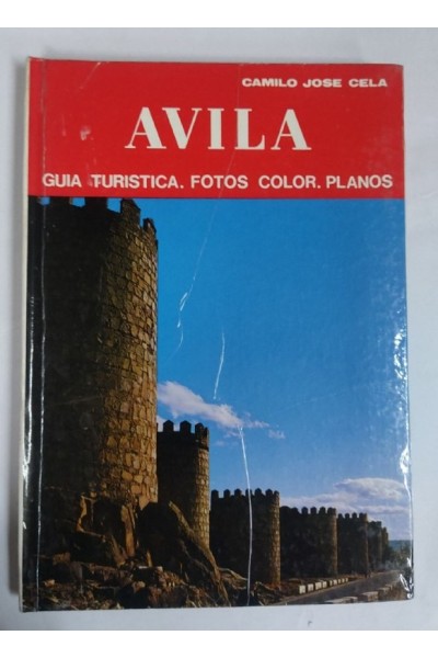 Avila. Guia turistica, Fotos color. Planos